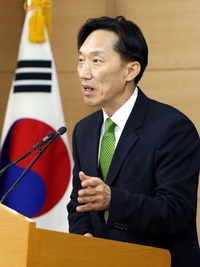 이덕행 통일부 대변인.