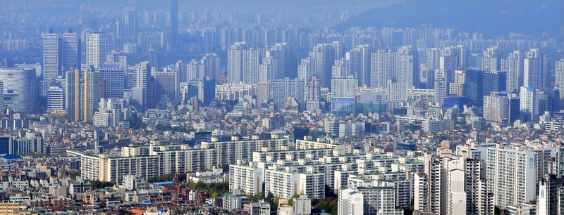 서울 송파, 강남 지역의 아파트 모습들. 청와대사진기자단