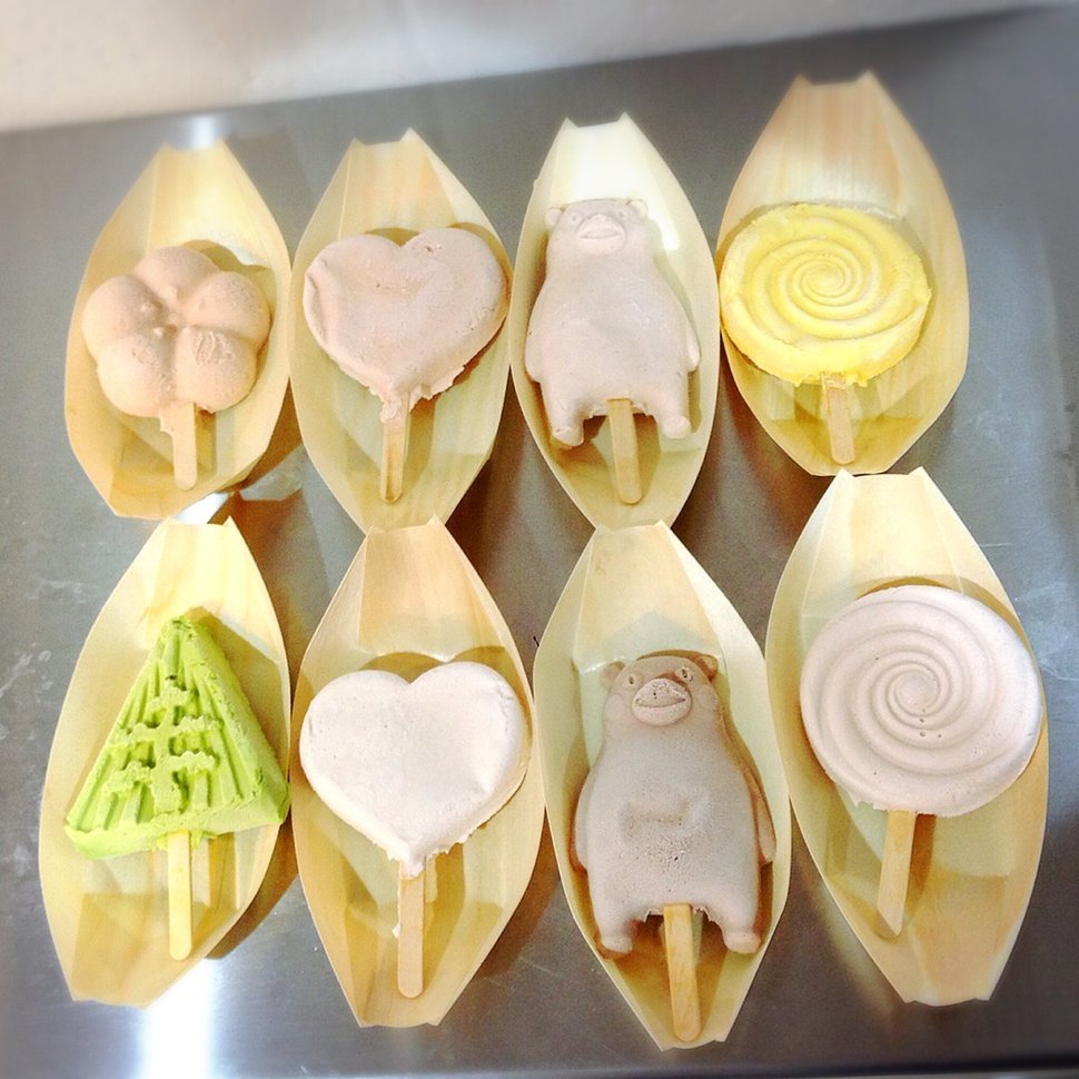 우연한 기회에 개발하게 된 녹지 않는 아이스크림. 가나자와 아이스 하라주쿠점 트위터