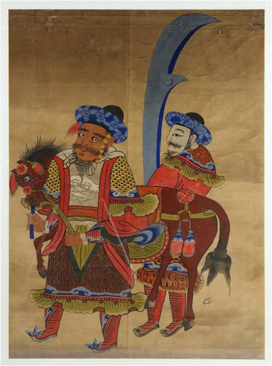 관성묘 무사