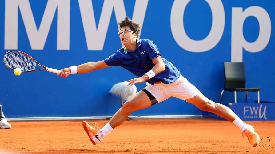 정현의 지난 5월 BMW오픈 때 경기 모습. 남자프로테니스(ATP) 투어 누리집