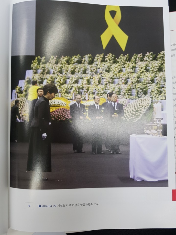 박근혜정부 정책백서의 한 페이지 모습.