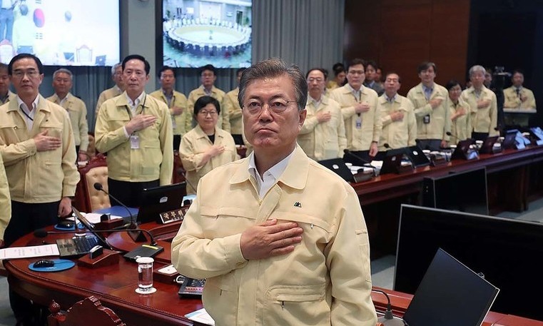 문 대통령 “군사충돌땐, 주한미군 생명도 위태”