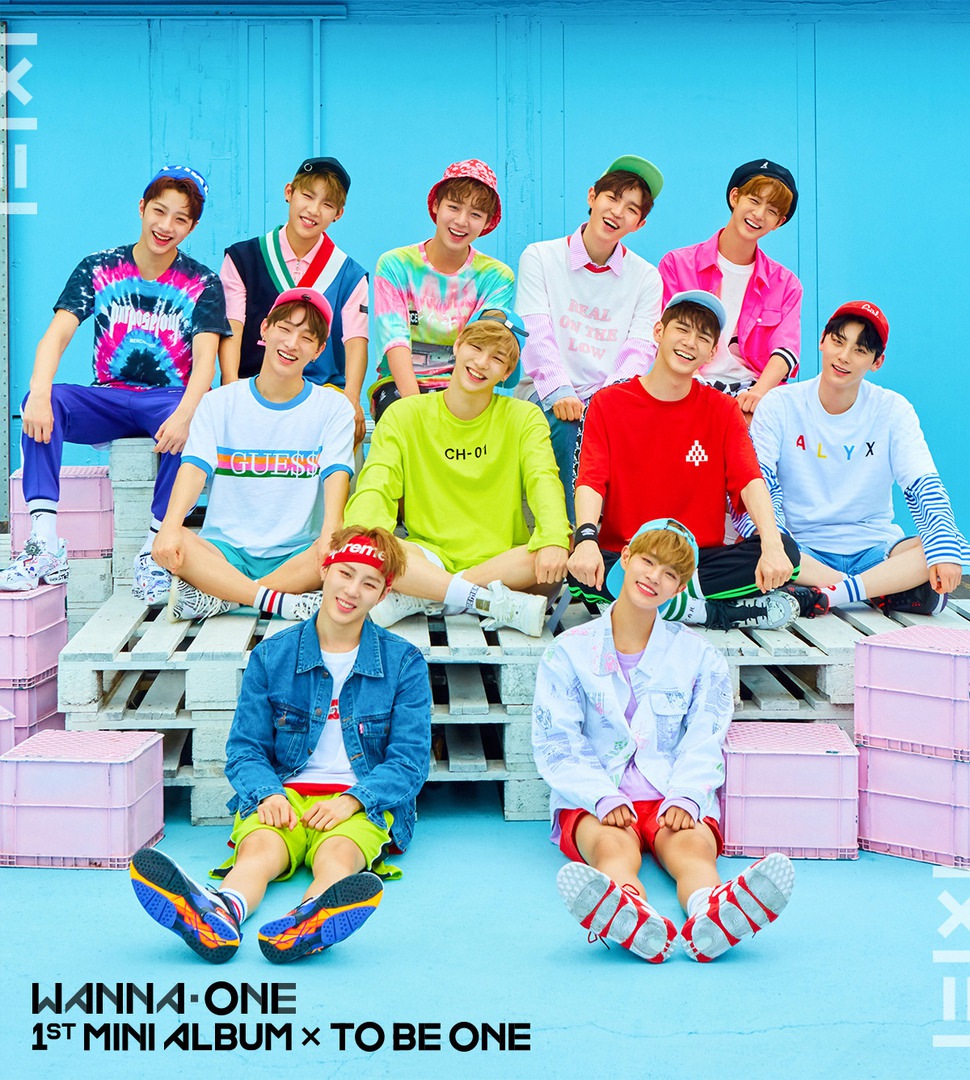 <프로듀스101>로 데뷔한 보이그룹 워너원. 한겨레 자료사진