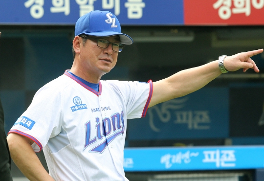 류중일 전 삼성 감독. 삼성 라이온즈 제공