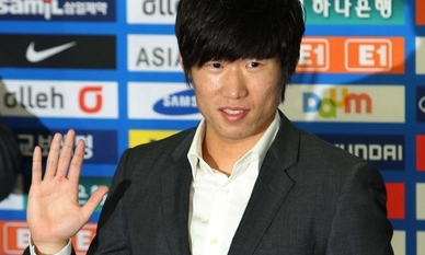 박지성, 평창 첫 성화 주자로 뛴다