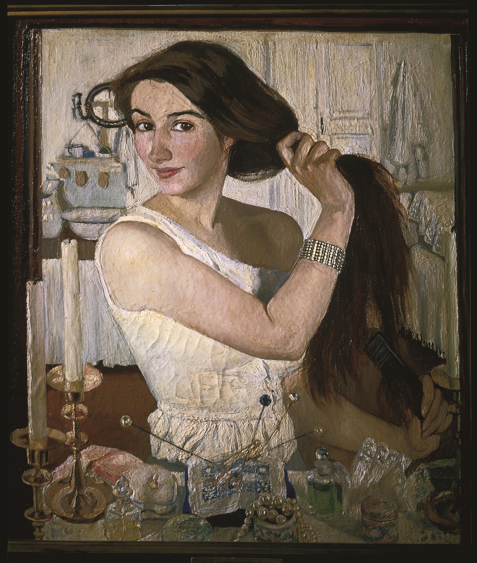 Зинаида Серебрякова, автопортрет (1909)