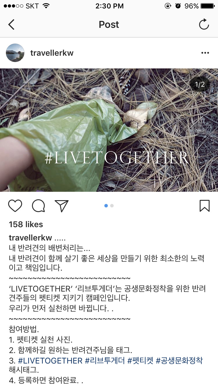 인스타그램 갈무리 화면