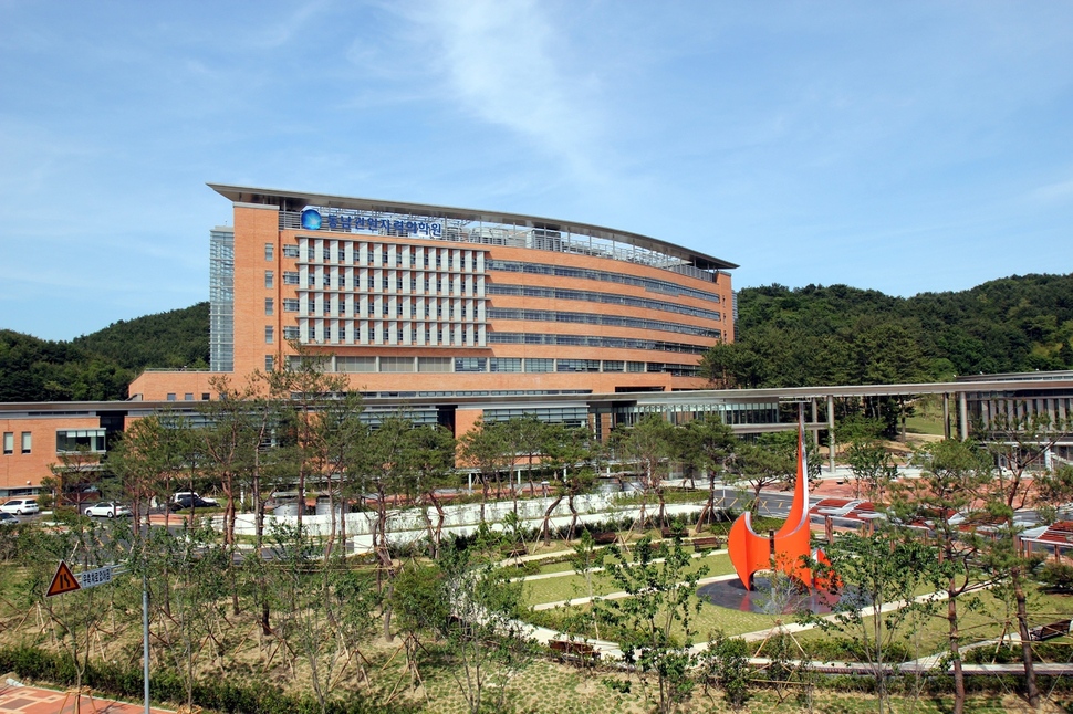 부산 기장군에 있는 동남권원자력의학원 전경. <한겨레> 자료사진
