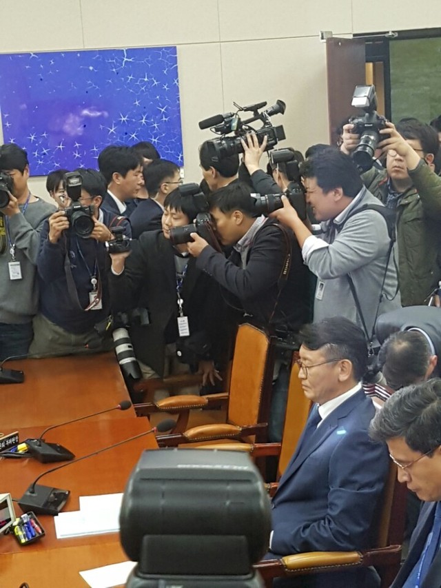 고대영 <한국방송>(KBS) 사장은 10일 국회 국정감사 과학기술정보방송통신위에 출석했다.