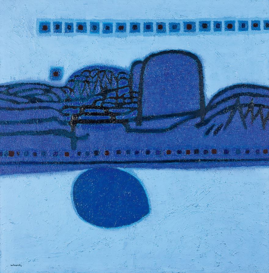 김환기 '모닝스타' 145.5×145.2cm 캔버스에 유화, 1964년작 /사진제공=서울옥션