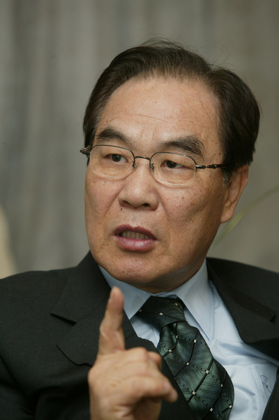 임채정 전 국회의장. <한겨레>자료사진