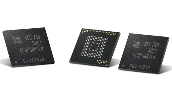 삼성전자, 차세대 모바일기기용 메모리 ‘512GB eUFS’ 세계 첫 양산