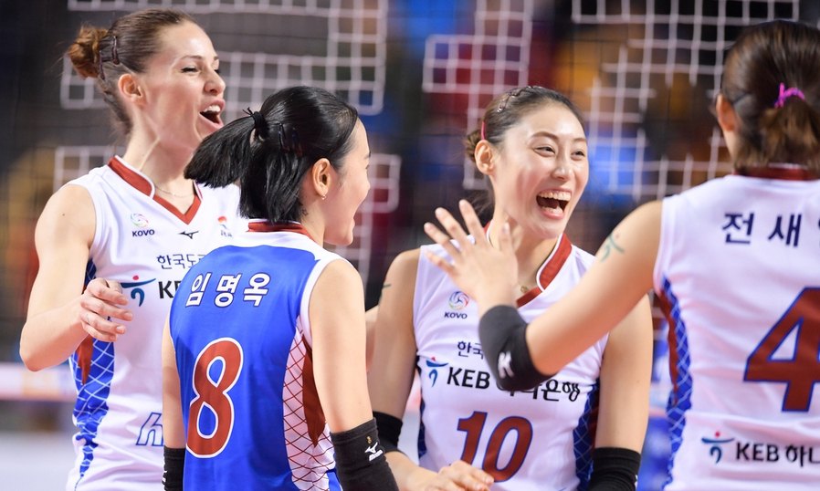 여자배구 1위 한국도로공사, 6연승 질주