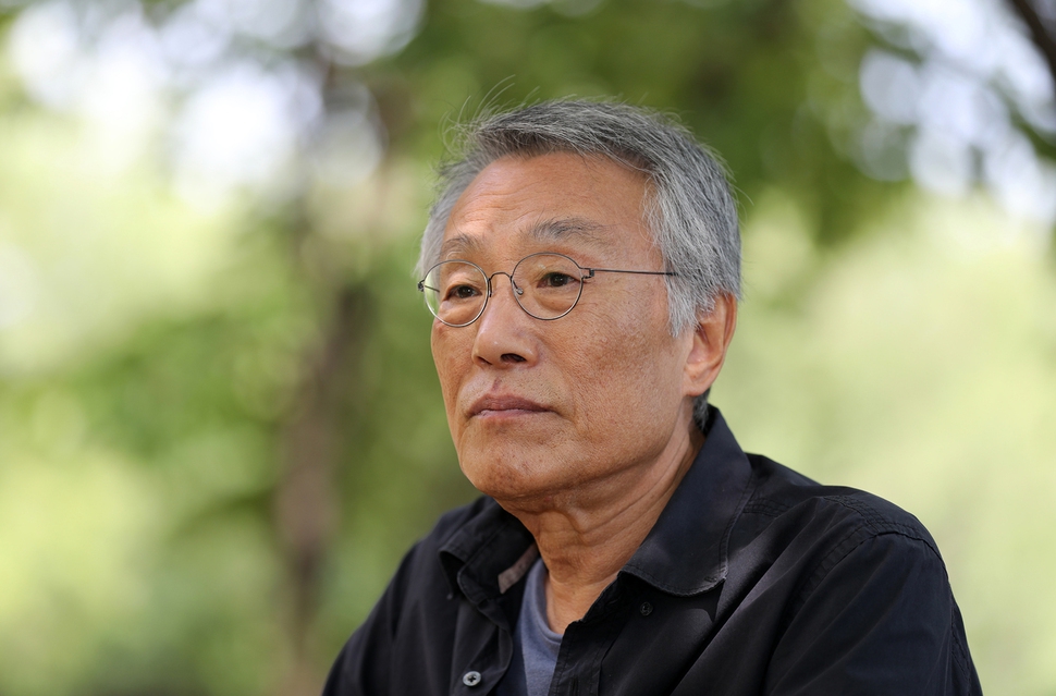 자전 <수인>을 낸 소설가 황석영. 강재훈 선임기자 khan@hani.co.kr