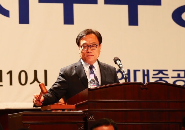 강환구 현대중공업 대표이사 사장. 현대중공업 제공