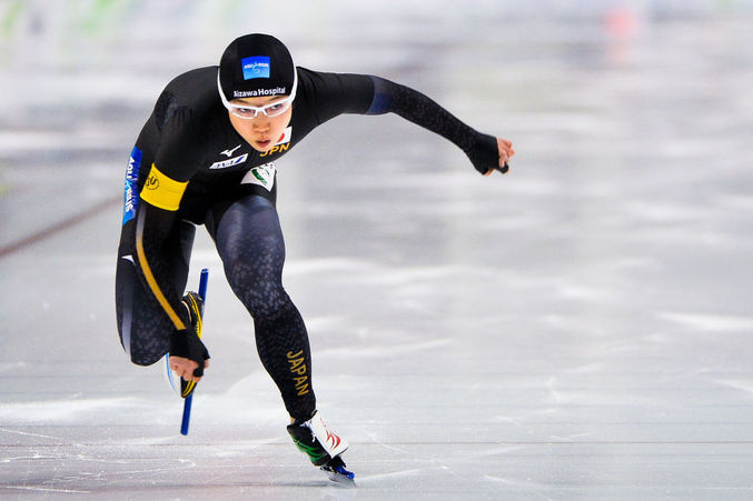 스피드스케이팅 여자 500m 세계 1인자인 일본의 고다이라 나오. 국제빙상경기연맹(ISU) 누리집