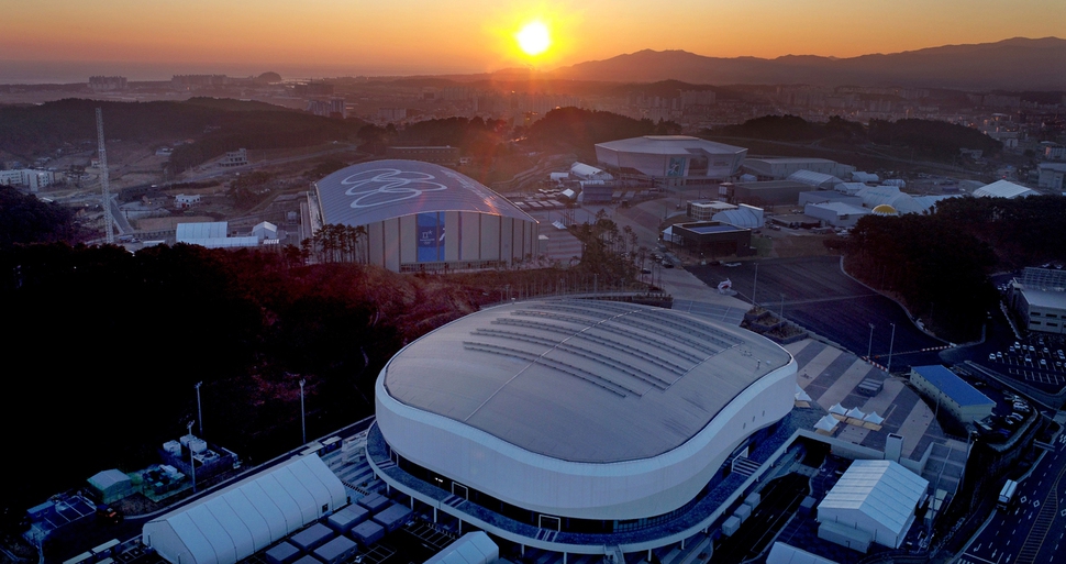 강릉 올림픽 파크.                                                                                                                      평창동계올림픽조직위 제공