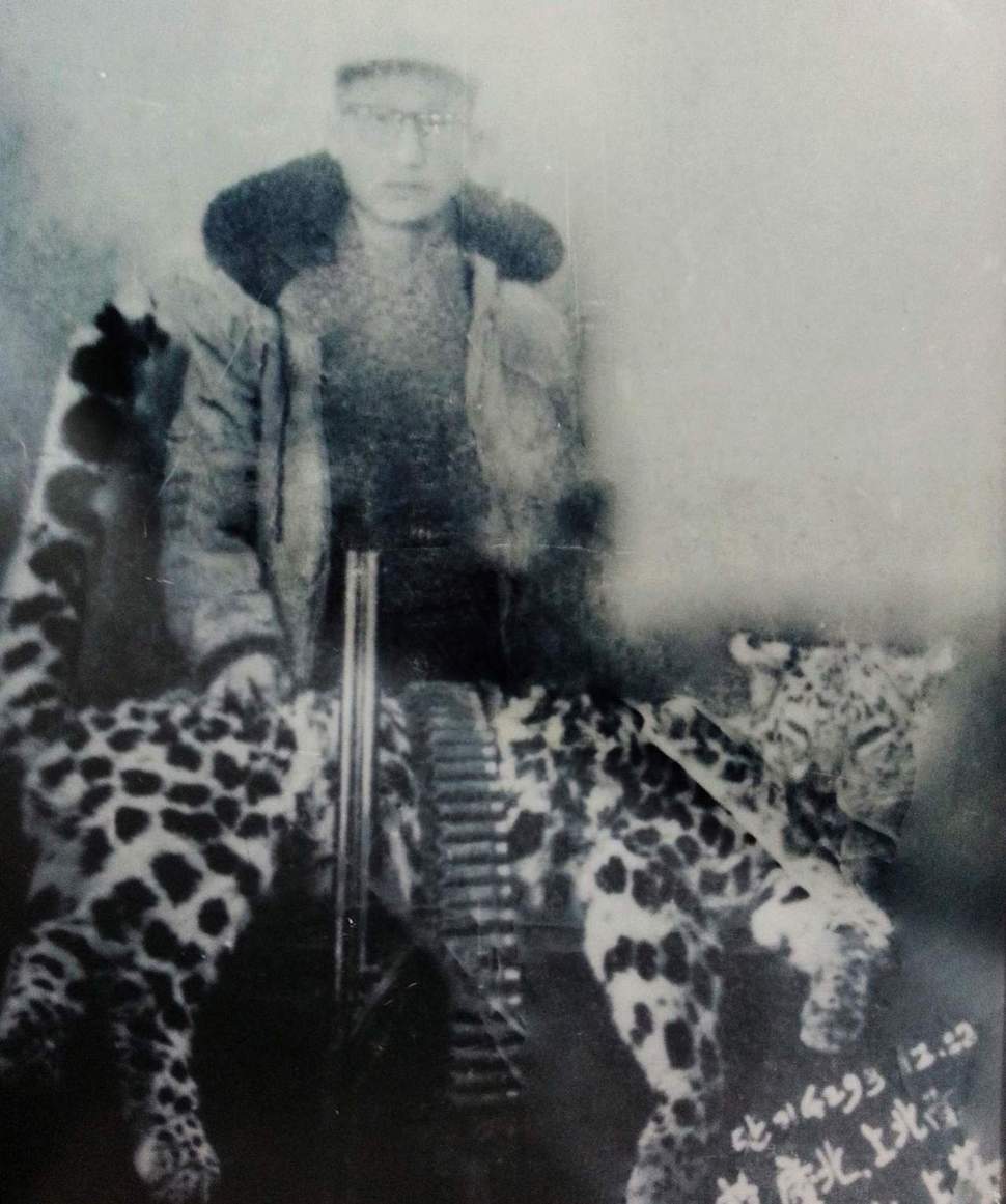 1960년 울산 울주군 상북면 가지산에서 포획된 ‘영남알프스’ 최후의 표범. 울산호랑이생태원 추진위원회 제공