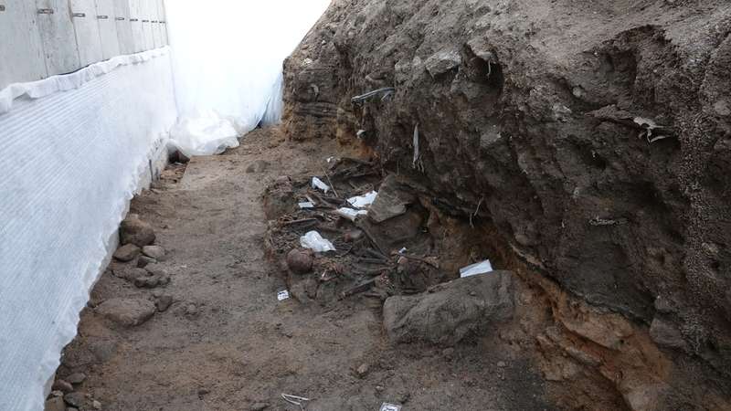 한국전쟁 기간에 민간인이 집단학살된 것으로 추정되는 서울 강북구 우이동 319번지 현장. 남인우 법인권사회연구소 연구위원 제공.