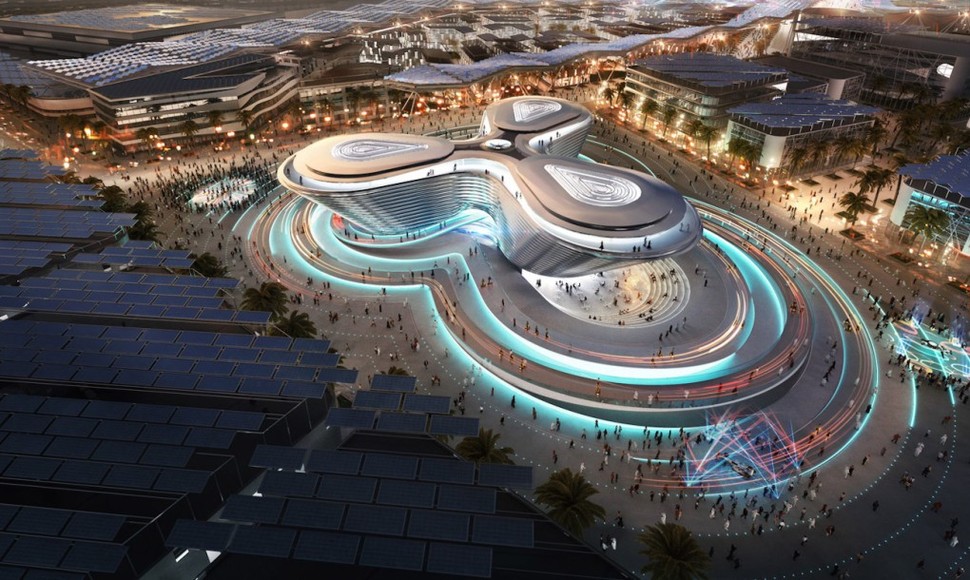 2020년에 열리는 두바이 엑스포 전시장 조감도.