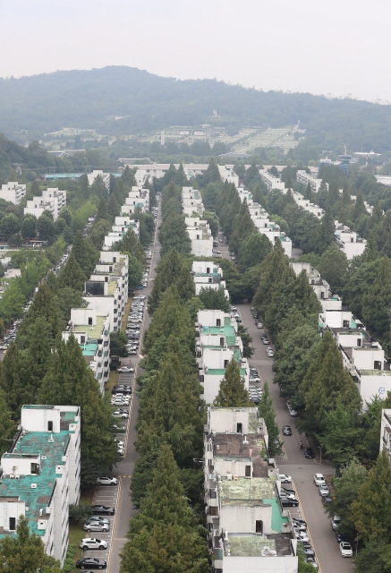 지난해 서울 강남 일대 재건축이 일사천리로 진행된 과정이 알려지면서 집값 급등 원인이 됐던 강남 재건축에 대해 지자체와 정부가 사전관리가 없었다는 지적이 나오고 있다. 사진은 재건축 아파트 단지인 반포본동 주공아파트와 강남 일대의 모습. 신소영 기자 viator@hani.co.kr