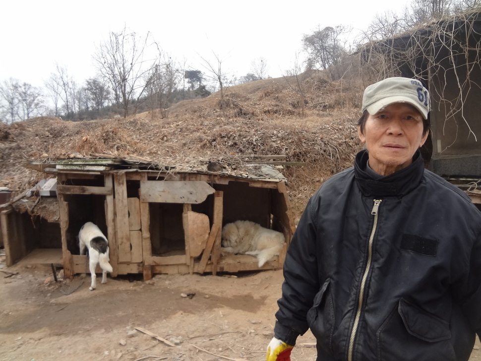 조경 일을 하다 개를 키우게 된 김씨는 “이러지도 못하고 저러지도 못하다” 100마리의 개를 키우는 개농장주가 됐다. 하지만 “더는 죄를 짓기 싫어” 폐업을 결정했다.