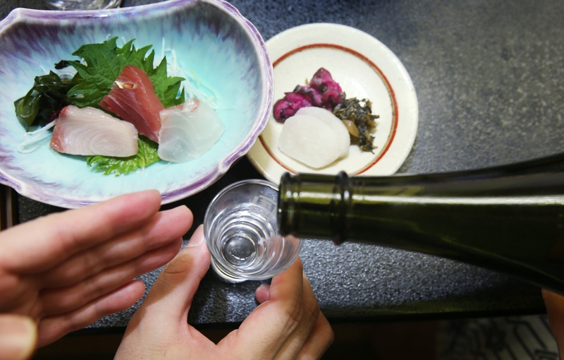 사케는 해산물 음식과 먹으면 더욱 맛있다. 박미향 기자