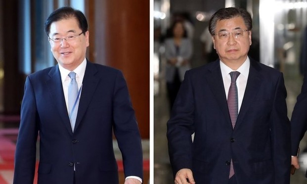 [한겨레 사설] 정의용·서훈 특사, 한반도 정세전환 첫단추 끼우길 