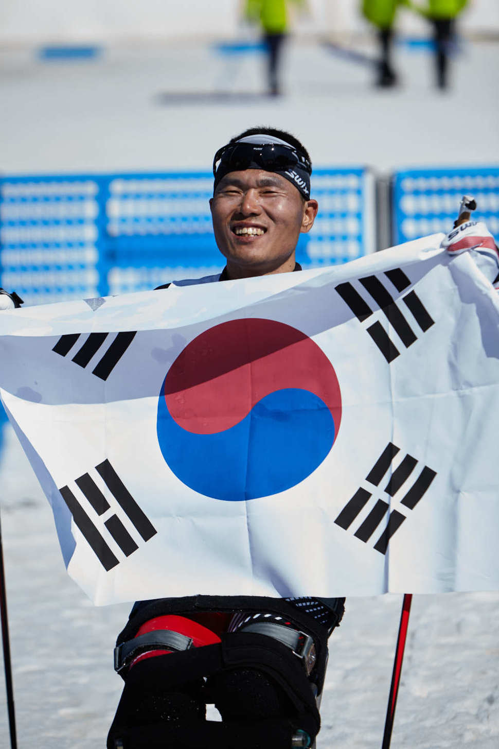 한국 겨울패럴림픽 사상 최초의 금메달이 기대되는 신의현. 대한장애인체육회 제공