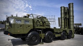 러시아의 S-400 방공미사일.