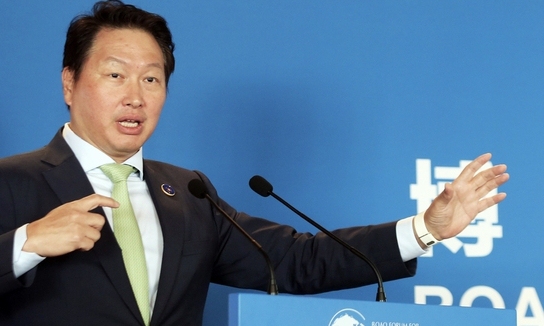 최태원 SK 회장, 보아오포럼서 ’사회적 가치’ 설파
