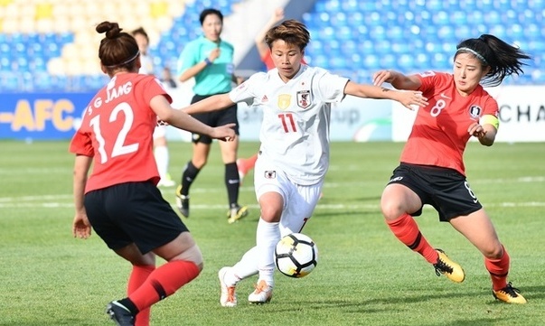 여자축구 일본과도 0-0 비겼다