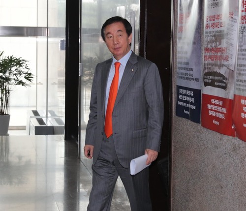 김성태 자유한국당 원내대표.