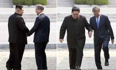 [대화 전문] ‘배려’ 문 대통령 ‘화통’ 김 위원장…케미 돋은 두 정상 화법 