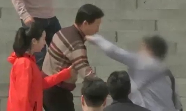 경찰 “김성태 폭행범, 당초 목표는 홍준표”