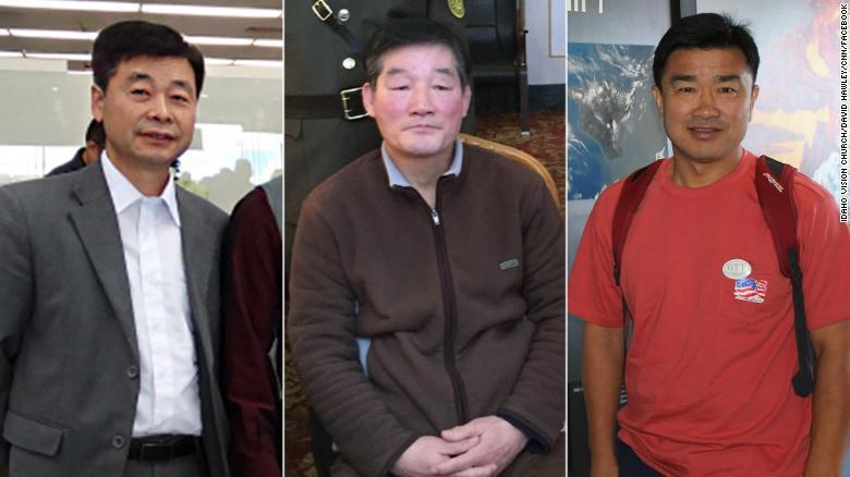 왼쪽부터 김학송, 김동철, 김상덕 씨앤앤(CNN)갈무리