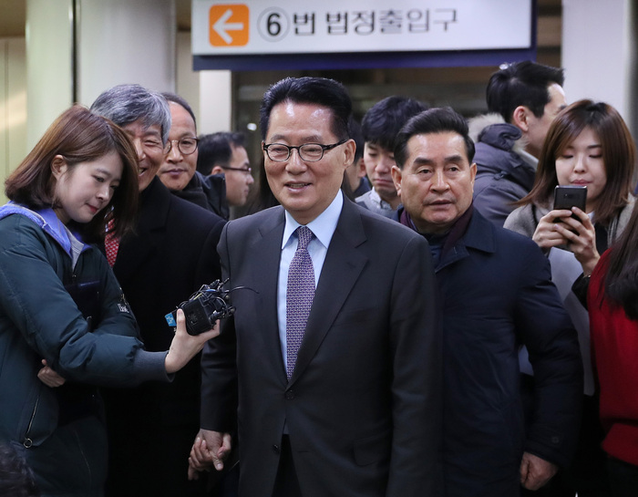 박지원 민주평화당 의원. 한겨레 자료사진.