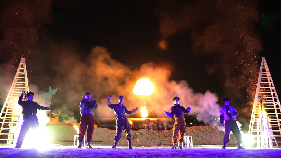 수원연극축제 공연작 ‘불의 노래’ 사진 수원연극축제사무국 제공
