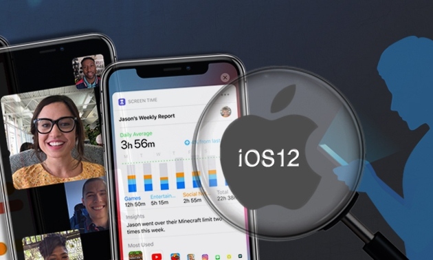 애플 iOS 12 공개…반응속도 2배, 영상통화 32명까지