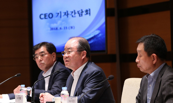 정성립 대우조선해양 사장 “국내 조선업 빅2가 바람직”