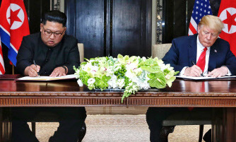 [한겨레 사설] ‘비핵화 진전’ 위한 한-미 연합훈련 중단, 바람직하다