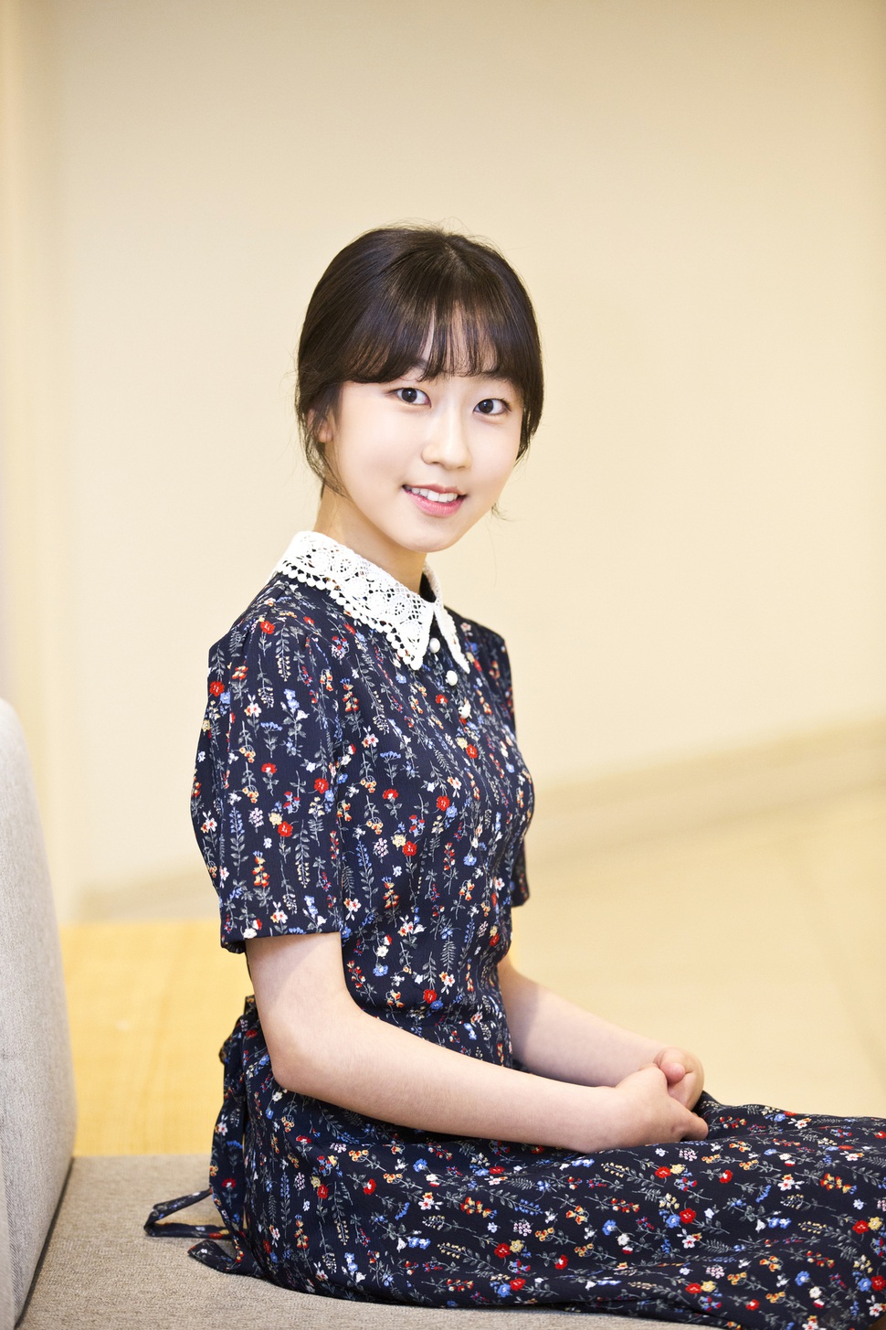 <여중생A> 주연을 맡은 배우 김환희. 머리꽃 제공