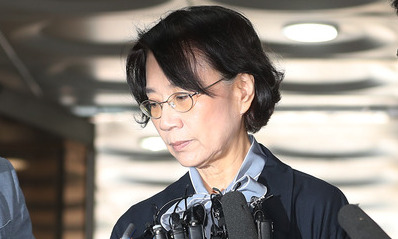[포토] 영장심사 받는 이명희, 한숨 쉬며 “성실히…”