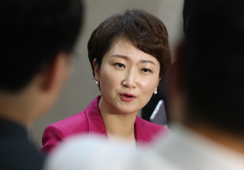 바른미래당 이언주 의원. <한겨레> 자료 사진.