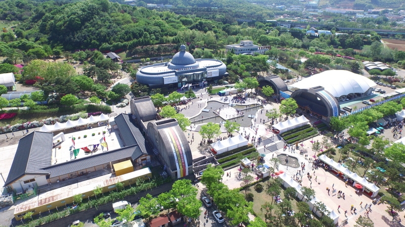 수공예 프리마켓이 열릴 경기 광주 곤지암도자공원 모습. 경기도 제공