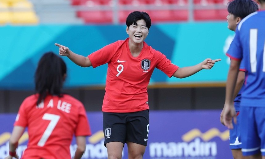 여자축구, 대만 꺾고 아시안게임 첫승