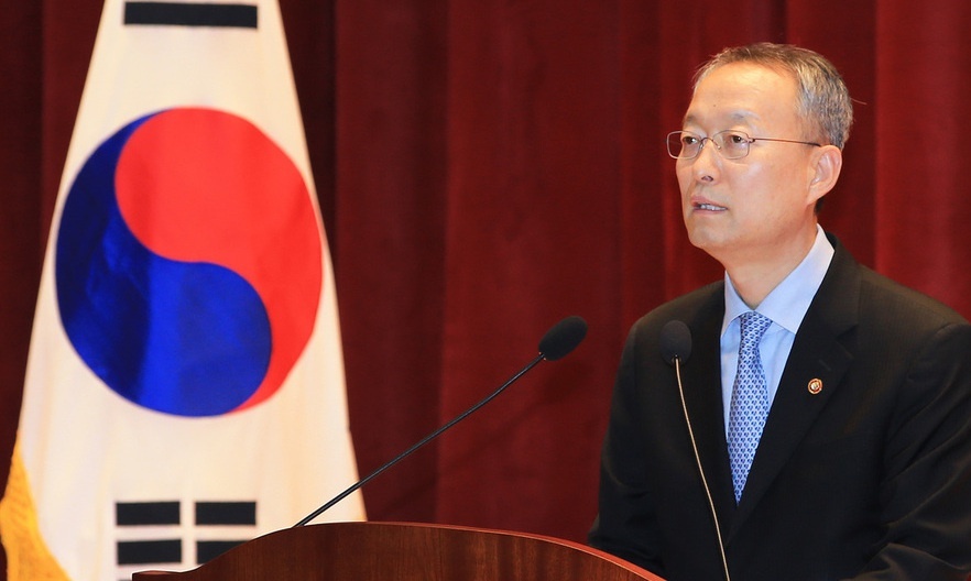 백운규 산업통상자원부 장관. 산업통상자원부 제공