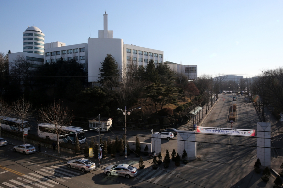 수원대학교 전경. 화성/강재훈 선임기자 khan@hani.co.kr