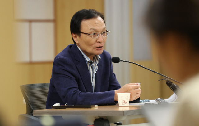 이해찬 더불어민주당 대표. 강창광 기자 chang@hani.co.kr.